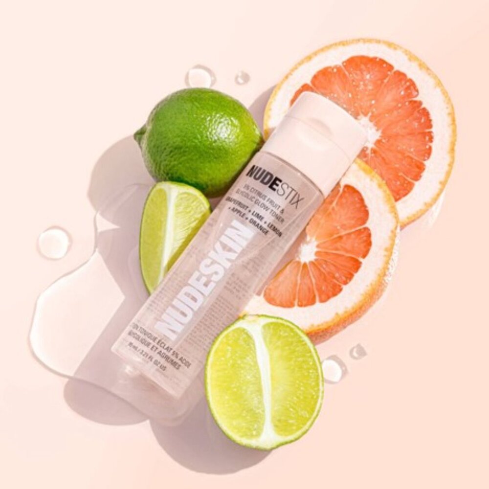 NUDESTIX 5% CITRUS FRUIT & GLYCOLIC GLOW TONER NIP - Picture 3 of 7